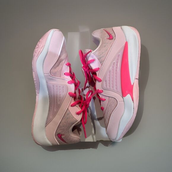 Nike KD16 Pink White Aunt Pearl Shoes By You Women’s 5 Mens 3.5 Basketball New main image 7
